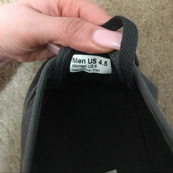 Charcoal gray Vans - Picture 7 of 11